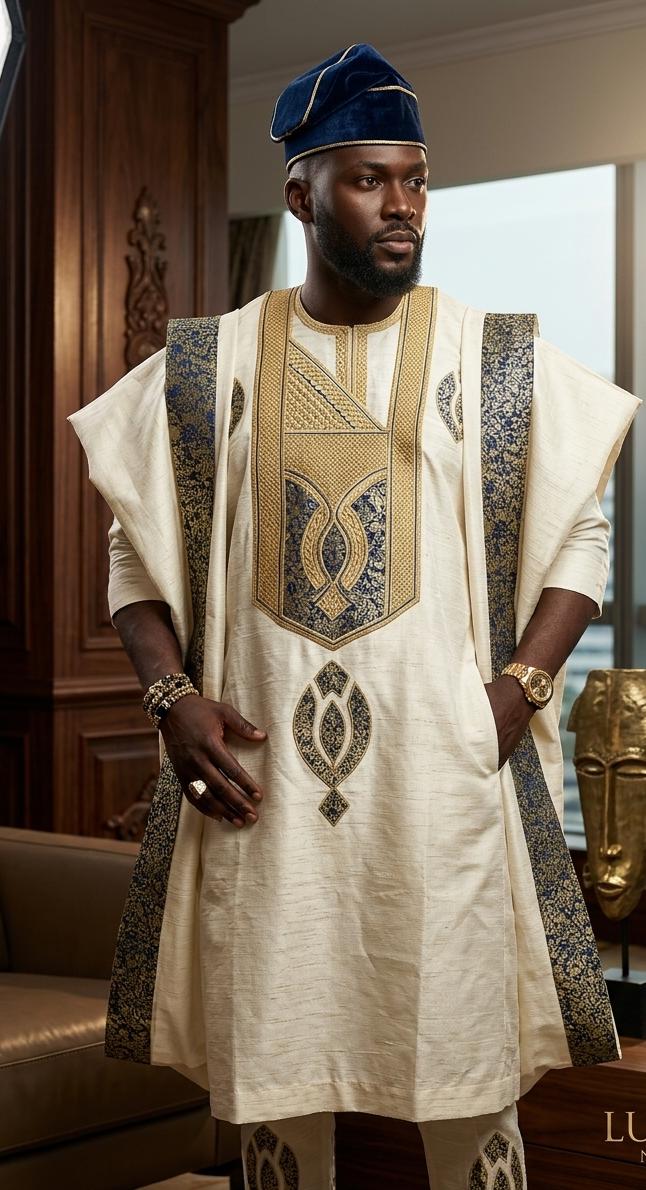 Royal Heritage Agbada Set