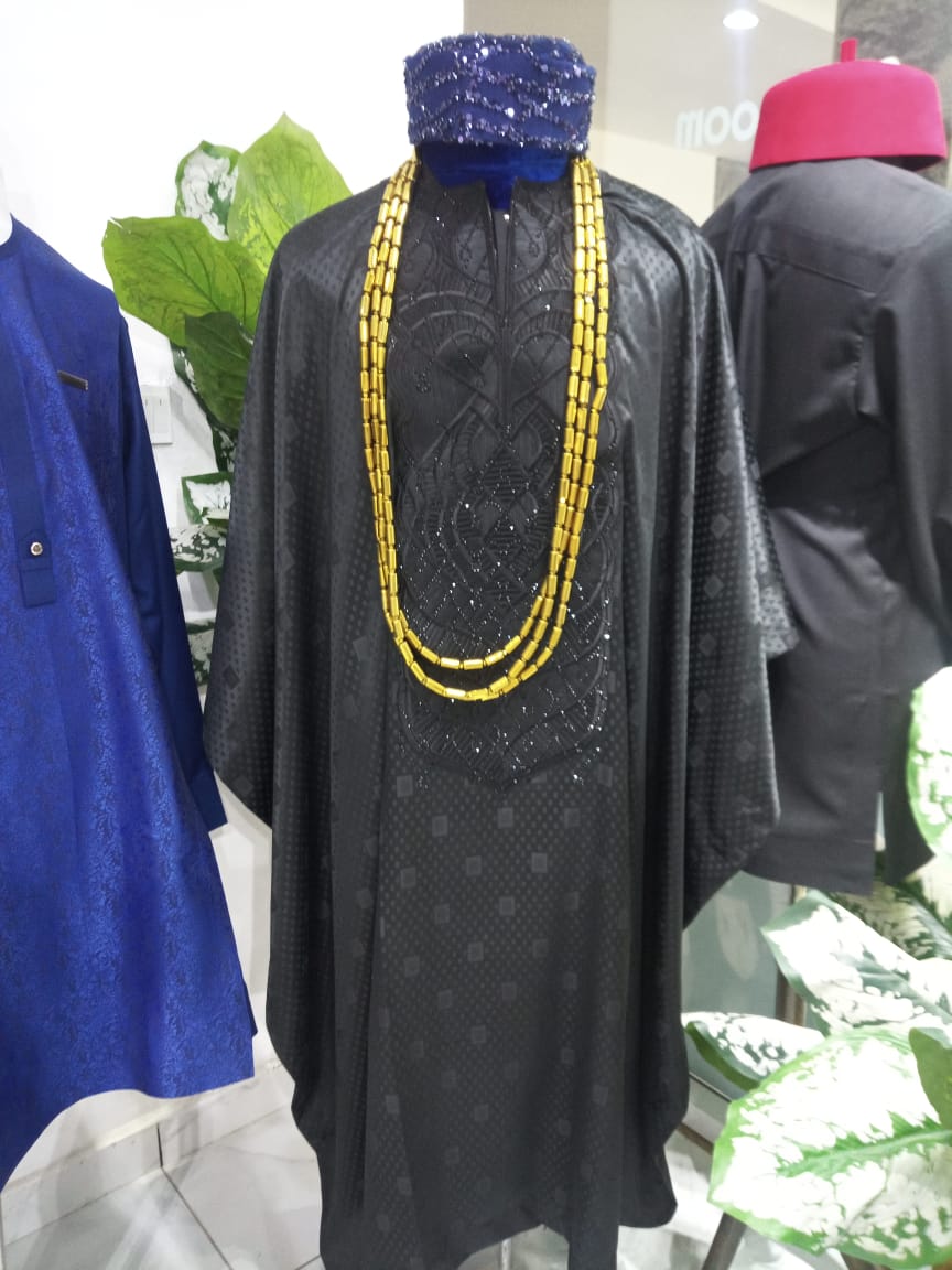 Obsidian Royal Agbada